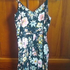 Gap flowered strappy dress.